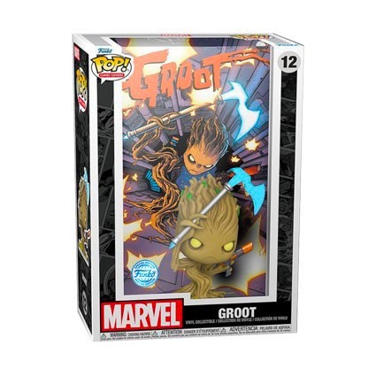 Figurine Pop! Comic Cover Gardiens de la Galaxie Groot avec Boîte de Protection Acrylique Edition Limitée Funko Pop Suisse