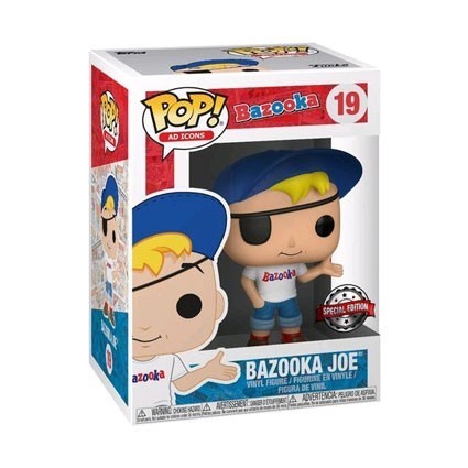 Figurine Pop! Ad Icons Bazooka Joe Edition Limitée Funko Pop Suisse