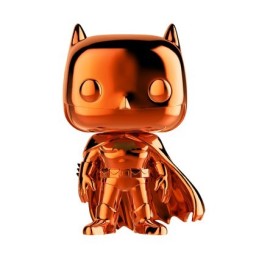 Figurine BOÎTE ENDOMMAGÉE Pop! NYCC 2018 DC Comics Batman Orange Chrome Edition Limitée Funko Pop Suisse