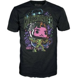 Figuren T-shirt Blacklight What If…? Infinity Killmonger Limitierte Auflage Funko Pop Schweiz