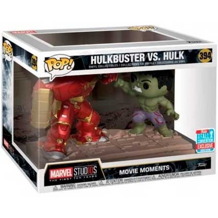 Figurine Pop! NYCC 2018 Marvel Hulkbuster vs Hulk Movie Moments Limited Edition Funko Pop Suisse