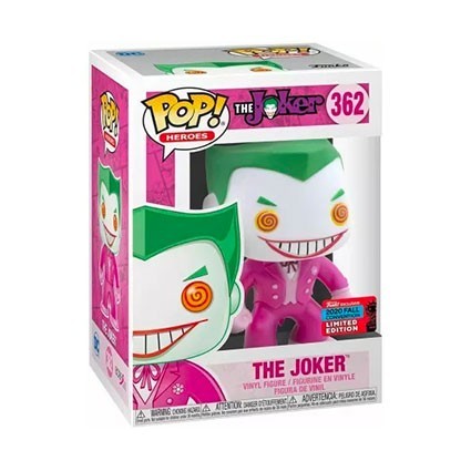 Figurine Pop! NYCC 2020 DC The Joker Breast Cancer Awareness Edition Limitée Funko Pop Suisse