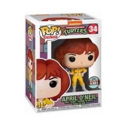 Figurine Pop! Retro Toys Les Tortues Ninja April O'neil Edition Limitée Funko Pop Suisse