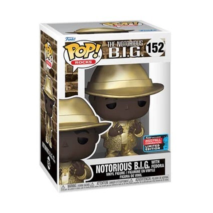 Figurine Pop! Fall Convention 2022 Notorious B.I.G. with Fedora Edition Limitée Funko Pop Suisse