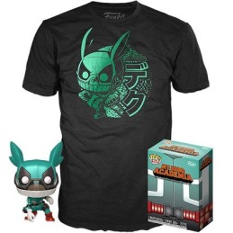 Figurine Pop! Métallique et T-shirt My Hero Academia Deku Edition Limitée Funko Pop Suisse