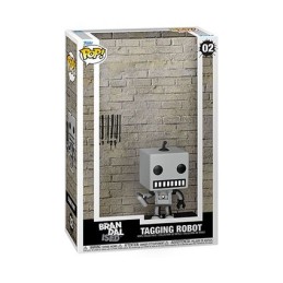 Figur Pop! Art Cover Tagging Robot par Banksy with Hard Acrylic Protector Funko Pop Switzerland