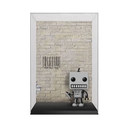 Figurine Pop! Art Cover Tagging Robot par Banksy avec Boîte de Protection Acrylique Funko Pop Suisse