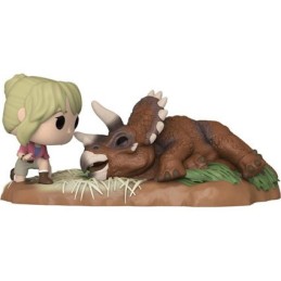 Figurine Pop! Movie Moments Jurassic Park Dr. Sattler avec Triceratops Edition Limitée Funko Pop Suisse