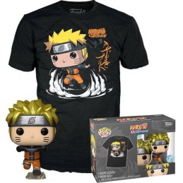 Figurine Pop! Métallique et T-shirt Naruto Shippuden Naruto Running Edition Limitée Funko Pop Suisse