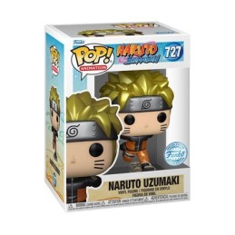 Figurine Pop! Métallique et T-shirt Naruto Shippuden Naruto Running Edition Limitée Funko Pop Suisse