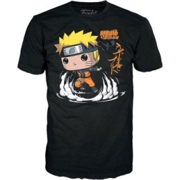 Figurine Pop! Métallique et T-shirt Naruto Shippuden Naruto Running Edition Limitée Funko Pop Suisse