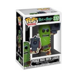 Figuren Pop! Rick und Morty Pickle Rick mit Laser (Selten) Funko Pop Schweiz