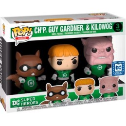 Figuren BESCHÄDIGTE BOX Pop! Green Lantern Ch'p, Guy Gardner und Kilowog Limitierte Auflage Funko Pop Schweiz