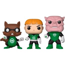 Figurine BOÎTE ENDOMMAGÉE Pop! Green Lantern Ch'p, Guy Gardner et Kilowog Edition Limitée Funko Pop Suisse