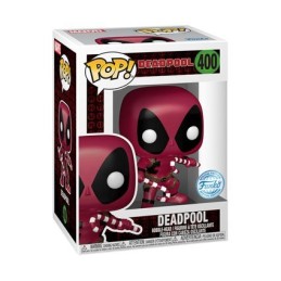 Figurine Pop! Métallique et T-Shirt Deadpool Holiday Edition Limitée Funko Pop Suisse