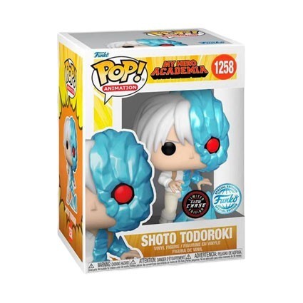 Figurine Pop! Phosphorescent My Hero Academia Shoto Todoroki Ice Power Chase Edition Limitée Funko Pop Suisse