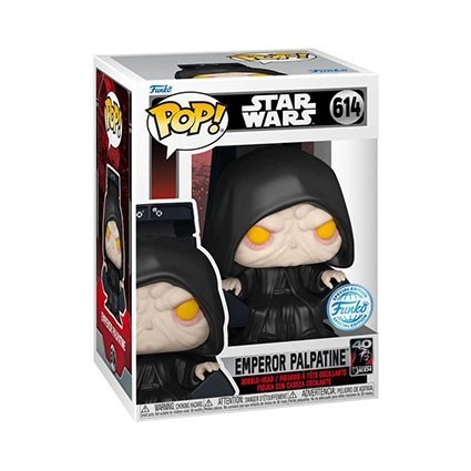 Figurine Pop! Star Wars Empereur Palpatine Edition Limitée Funko Pop Suisse