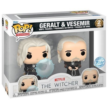 Figuren Pop! The Witcher Geralt und Vesemir Limitierte Auflage Funko Pop Schweiz