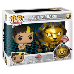 Figurine Pop! Bakugan Ajit et Pharo Edition Limitée Funko Pop Suisse