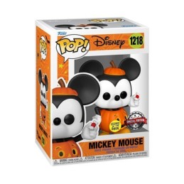 Figurine Pop! Phosphorescent Disney Mickey Mouse Trick or Treat Edition Limitée Funko Pop Suisse