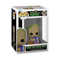 Figuren Pop! Ich Bin Groot Groot mit Cheese Puffs Funko Pop Schweiz