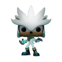 Figurine Pop! Phosphorescent Sonic the Hedgehog Silver 30ème Anniversaire Edition Limitée Funko Pop Suisse