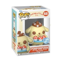 Figuren Pop! Hello Kitty Pompompurin mit Tablett Limitierte Auflage Funko Pop Schweiz