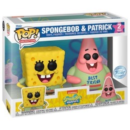 Figurine Pop! Bob l'Éponge et Patrick Bob l'Éponge Squarepants Edition Limitée Funko Pop Suisse