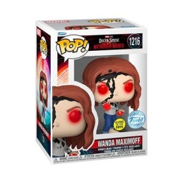 Figur Pop! Glow in the Dark Marvel Doctor Strange 2 Multiverse of Madness Wanda Maximoff Limited Edition Funko Pop Switzerland