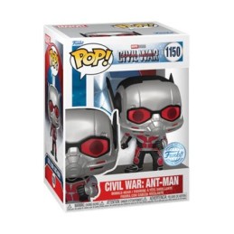 Figurine Pop! Marvel Captain America 3 Civil War Ant-Man Edition Limitée Funko Pop Suisse