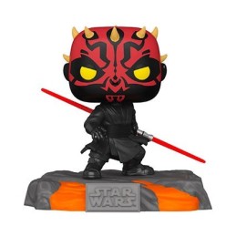 Figurine Pop! Phosphorescent Deluxe Star Wars Red Saber Series Volume 1 Darth Maul Edition Limitée Funko Pop Suisse