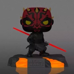 Figurine Pop! Phosphorescent Deluxe Star Wars Red Saber Series Volume 1 Darth Maul Edition Limitée Funko Pop Suisse