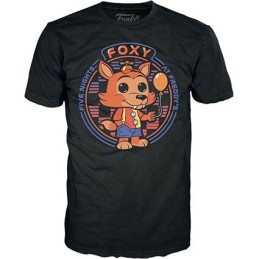 Figurine Pop! Floqué et T-shirt Five Nights at Freddy's Balloon Foxy Edition Limitée Funko Pop Suisse