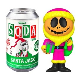 Figurine Funko Vinyl Soda Blacklight L'Etrange Noël de Mr Jack Santa Jack Chase Edition Limitée (Internationnal) Funko Pop Su...