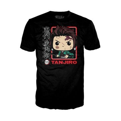 Figuren T-shirt Demon Slayer Tanjiro Kamado Limitierte Auflage Funko Pop Schweiz