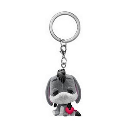 Figuren Pop Pocket Keychains Beflockt Disney Winnie the Pooh Eeyore mit Herz Limitierte Auflage Funko Pop Schweiz