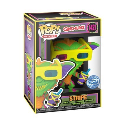 Figurine Pop! Blacklight Gremlins Stripe avec Lunettes Edition Limitée Funko Pop Suisse