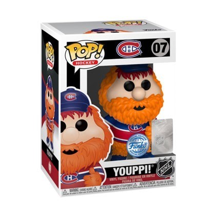 Figuren Pop! NHL Hockey Montreal Canadiens Mascot Youppi Limitierte Auflage Funko Pop Schweiz