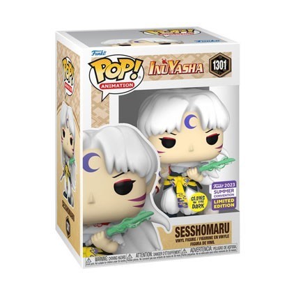 Figuren Pop! SDCC 2023 Phosphoreszierend Inuyasha Sesshomaru Limitierte Auflage Funko Pop Schweiz