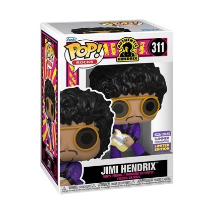 Figuren Pop! SDCC 2023 Rocks Jimi Hendrix Purple Suit Limitierte Auflage Funko Pop Schweiz