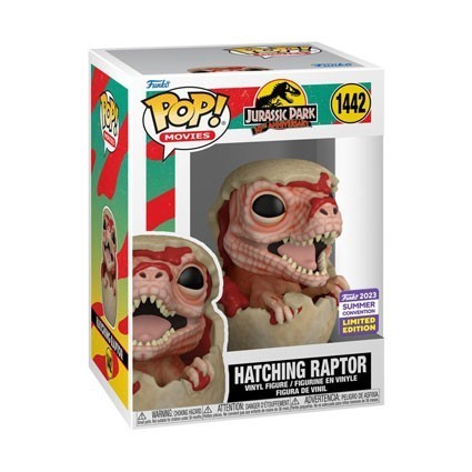 Figuren Pop! SDCC 2023 Jurassic Park Hatching Raptor Limitierte Auflage Funko Pop Schweiz