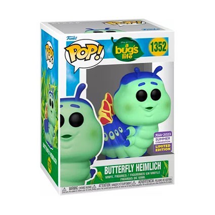 Figurine Pop! SDCC 2023 A Bug's Life Butterfly Heimlich Edition Limitée Funko Pop Suisse