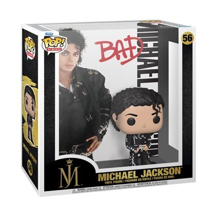 Figur Pop! Albums Michael Jackson Bad with Hard Acrylic Protector Funko Pop Switzerland