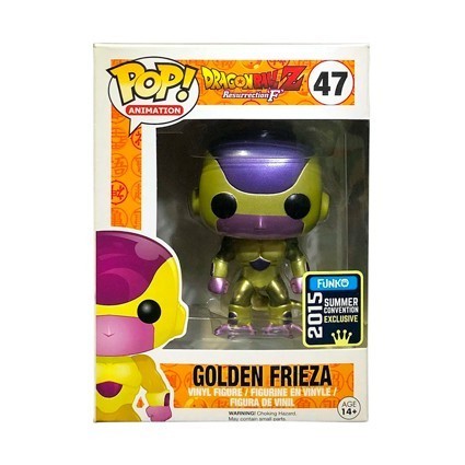 Figur DAMAGED BOX Pop! SDCC 2015 Metallic Dragon Ball Z Golden Frieza Black Eyes Limited Edition Funko Pop Switzerland