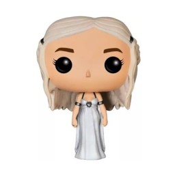 Figurine Pop! Game of Thrones Daenerys Targaryen en Robe Blanche (Rare) Funko Pop Suisse