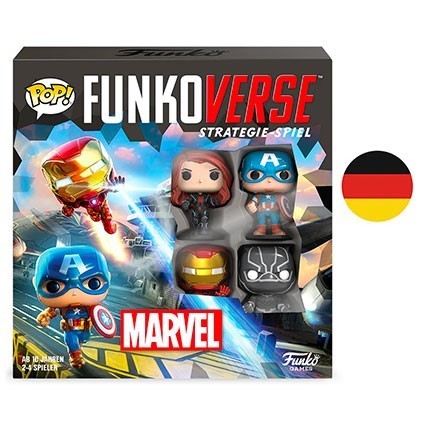 Figuren Deutsche Version Pop! Funkoverse Marvel Brettspiel Strategy Game Funko Pop Schweiz