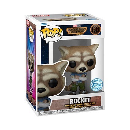 Figurine Pop! Les Gardiens de la Galaxie Vol. 3 Rocket Edition Limitée Funko Pop Suisse