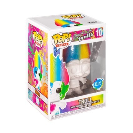 Figurine Pop! à Customiser Good Luck Trolls Rainbow Troll Doll Edition Limitée Funko Pop Suisse