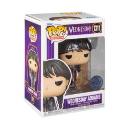 Figurine Pop! Métallique Wednesday 2022 Mercredi Addams Edition Limitée Funko Pop Suisse