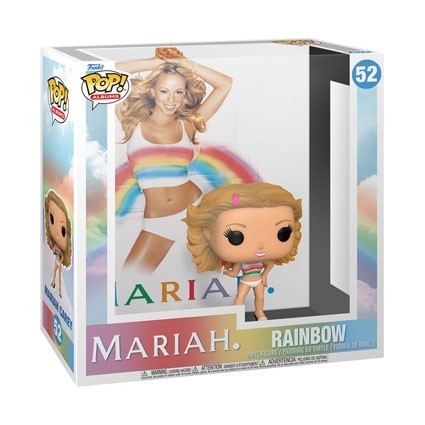 Figuren Pop! Rocks Albums Mariah Carey Rainbow mit Acryl Schutzhülle Funko Pop Schweiz